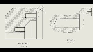 How to Make Standard and Custom Detail Views in SolidWorks Drawings JOKO ENGINEERING [upl. by Odlavu]