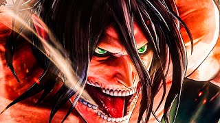 ATTACK ON TITAN 2 Final Battle Full Story All Cutscenes [upl. by Alrak]