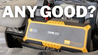 Best Budget Friendly Jump Starter GOOLOO GP4000 Review [upl. by Hanyaz]