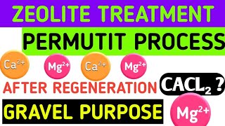 Zeolite Process  Permutit Process  Water Softening Process [upl. by Zitvaa]