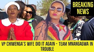 VP Chiwengas wife did it again  Team Mnangagwa in trouble 🇿🇼👇 [upl. by Aitrop]