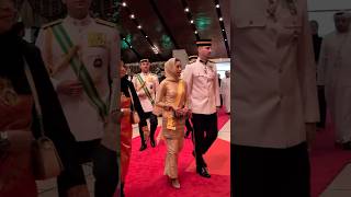 Tunku Aminah amp Tengku Muhammad Di Majlis Pangeran Abdul Mateen [upl. by Uranie178]