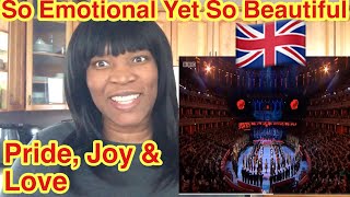 American Reacts To  I Vow To Thee My Country  Festival Of Remembrance 2017  WOW [upl. by Nyliuqcaj]