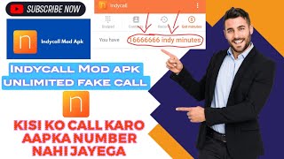 Indycall Mod APK Get Unlimited Coins with Fake Call Mod [upl. by Eachelle]