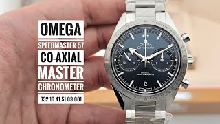 Omega Speedmaster 57 CoAxial Master Chronometer 33210415103001 [upl. by Oiretule]