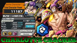 CHARLOTTE CRACKER GAMEPLAY  ONE PIECE BOUNTY RUSH  OPBR [upl. by Weismann]