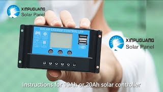 How To Setup a Basic Solar Charge Controller  Quick Guide amp Menu Overview [upl. by Nurse]