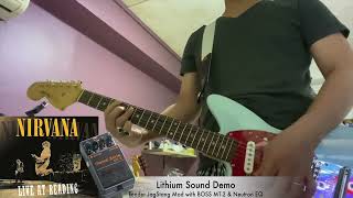 Nirvana  Lithium Sound Demo with Boss MT2 and Neutron EQ [upl. by Rovert]