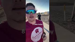 Day 108 Ironman Training8 mile run [upl. by Sanburn]