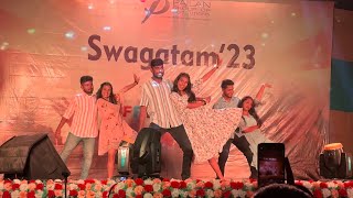 Freshers Dance Performance🤩￼ Butta Bomma X Chaleya  Pailan College of management and technology [upl. by Ketchan]