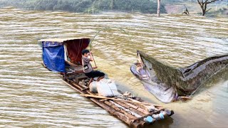 Fishing And creating ancient traps helping me harvest more fish [upl. by Ajroj]