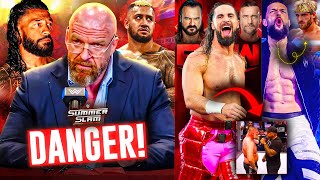 SummerSlam In BIG DANGER HUGE PROBLEM  Finn Balor HUGE DREAM MATCH Seth Rollins Raw  WWE News [upl. by Steady]