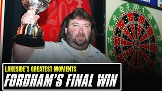 FORDHAMS GLORY Andy Fordham Vs Raymond Van Barneveld  Lakeside Moments [upl. by Collum192]