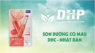 REVIEW son dưỡng có màu DHC COLOR LIP CREAM của NHẬT BẢN [upl. by Seys788]