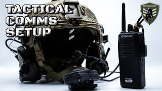 Our Tactical Comms Setup for Milsim amp Airsoft 2019 [upl. by Airotcivairam642]