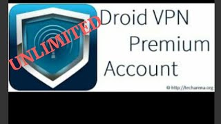 How to upgrade to premium account on Droid vpn Unlimited 100 [upl. by Aihsal]