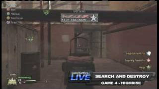 GameBattles Live  MW2 4v4 Mayhem Finals  Game 4 [upl. by Atiruam747]