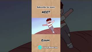 NEET exam short notyourtypeangryprash rgbucketlist kirtichow animation [upl. by Noella]