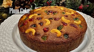 Plum Cake  Christmas Special  Kerala Style Fruit Cake  Non Alcoholic Plum Cake Recipe  RKC [upl. by Fiann]