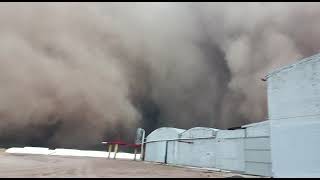 Tormenta de lluvia y tierra en Gancedo Chaco [upl. by Nicholson864]