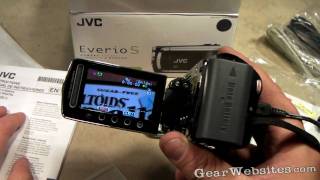 JVC Everio GZMS120 First look [upl. by Outhe786]