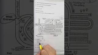 IELTS Listening Map Practice Task 09 ielts ieltspreparation [upl. by Rovert126]