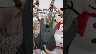 Aeroband guitar is first smart guitar thats easy to learn and practice aeroband aerobandguitar [upl. by Elocon727]