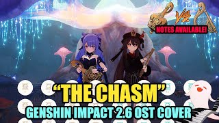 The Chasm quotWordless Cliffsquot  BEST Genshin Impact 26 OST  Genshin Lyre and Floral Zither Cover [upl. by Vachel]