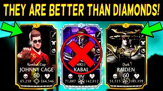 MK Mobile These 2 Gold Cards are BETTER THAN DIAMONDS Destroying Maxed Diamond Teams with GOLDS [upl. by Nageet]