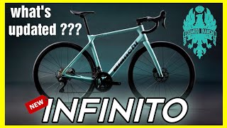 New bianchi infinito 2024  endurance road bike get more comfortable [upl. by Itsur]