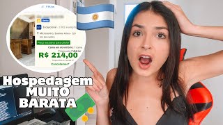 COMO PAGAR MUITO BARATO NA HOSPEDAGEM NA ARGENTINA [upl. by Ahseryt]