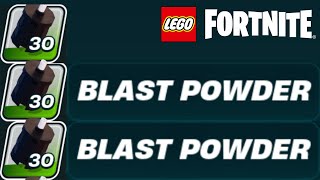 How to get Blast Powder in Lego Fortnite [upl. by Attalanta]