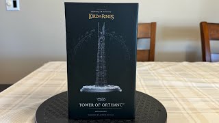 Unboxing and Review Tower of Orthanc miniature Environment by Weta Workshop [upl. by Fleda330]