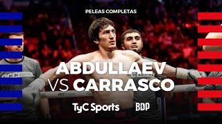 Zaúl Abdullaev vs Juan Carrasco  Boxeo de Primera  TyCSports [upl. by Enaej]