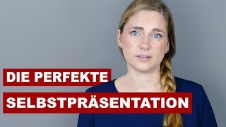 Vorstellungsgespräch Die perfekte Selbstpräsentation  Beispiel [upl. by Ettenan]