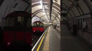 1973 Stock Piccadilly Line train departing Caledonian Road [upl. by Wina860]