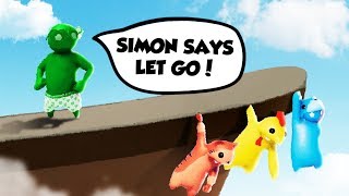 IMPOSSIBLE SIMON SAYS IN GANG BEASTS CHALLENGE The Pals Gang Beasts [upl. by Krissy40]