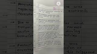 Reasons of Poverty  Class 10  Social Studies  Notes youtubeshorts learning [upl. by Nedrah]