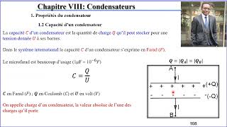 Cours de Physique Niveau Terminale Chapitre VIII Condensateurs [upl. by Ellemac]