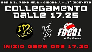 Volpiano  FOCOL Legnano  13 Giornata Serie B1 Femminile [upl. by Mccutcheon]