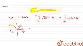 intpi2pi2sqrt1cos 2xdx [upl. by Asselem]