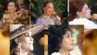 CINCO REINAS DE LA CANCION MEXICANA PRESENTACIONES EN VIVO [upl. by Neehcas]