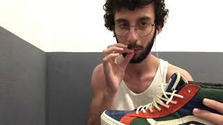 ASMR How Not To Do An UNBOXING VANS SK8HI 46 MTE [upl. by Ynnad778]