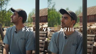 Sony FX3 vs Sony A7III Puedo lograr los mismos colores [upl. by Alma]