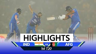 India vs Afghanistan 1st T20 Match Highlights IND vs AFG Full Match Highlights  Match Highlights [upl. by Gnilsia]