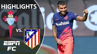 Angel Correas double powers Atletico Madrid to win vs Celta Vigo  LaLiga Highlights  ESPN FC [upl. by Tserrof]