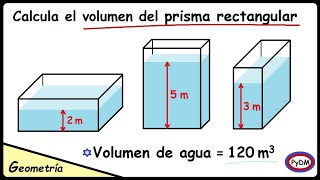 Reto de Geometría Volumen de un prisma rectangular 📏 [upl. by Atis]