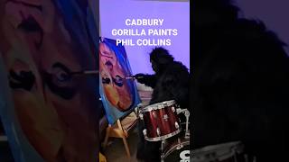 Cadbury gorilla paints Phil Collins [upl. by Yentrok766]