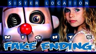 WHY ENNARD  Night 5 FAKE ENDING  Five Nights at Freddys Sister Location [upl. by Hosea708]