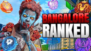 High Level Bangalore Ranked Gameplay  Apex Legends No Commentary [upl. by Eneladgam]